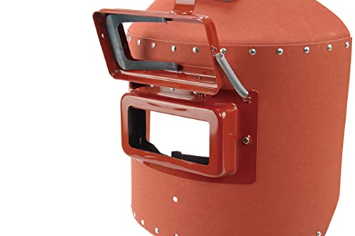 NIKKO溶接面 NSG-8A 直接頭にかぶる ギアバンド 開閉窓 バルカナイズドファイバー紙製 熔接 DIY 日本製（106-1106）