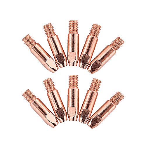 HAIGE(ハイガー) 溶接機 コンタクトチップ 0.9mm 10個 セット 半自動 HG-MAGMMA-100A YS-MIG100 YS-MIG200用 YS-MIG100NP005 YOTUKA