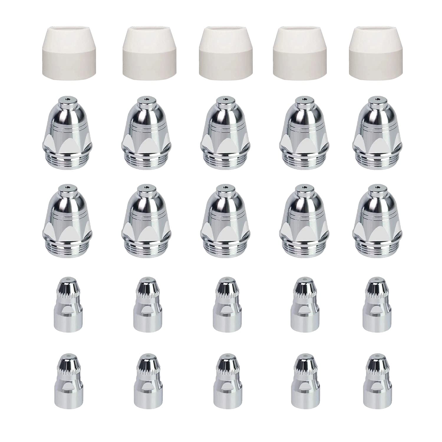 ZEWTA プラズマカッター プラズマ切断機CUT-50 P-80 消耗品 (25PCS)