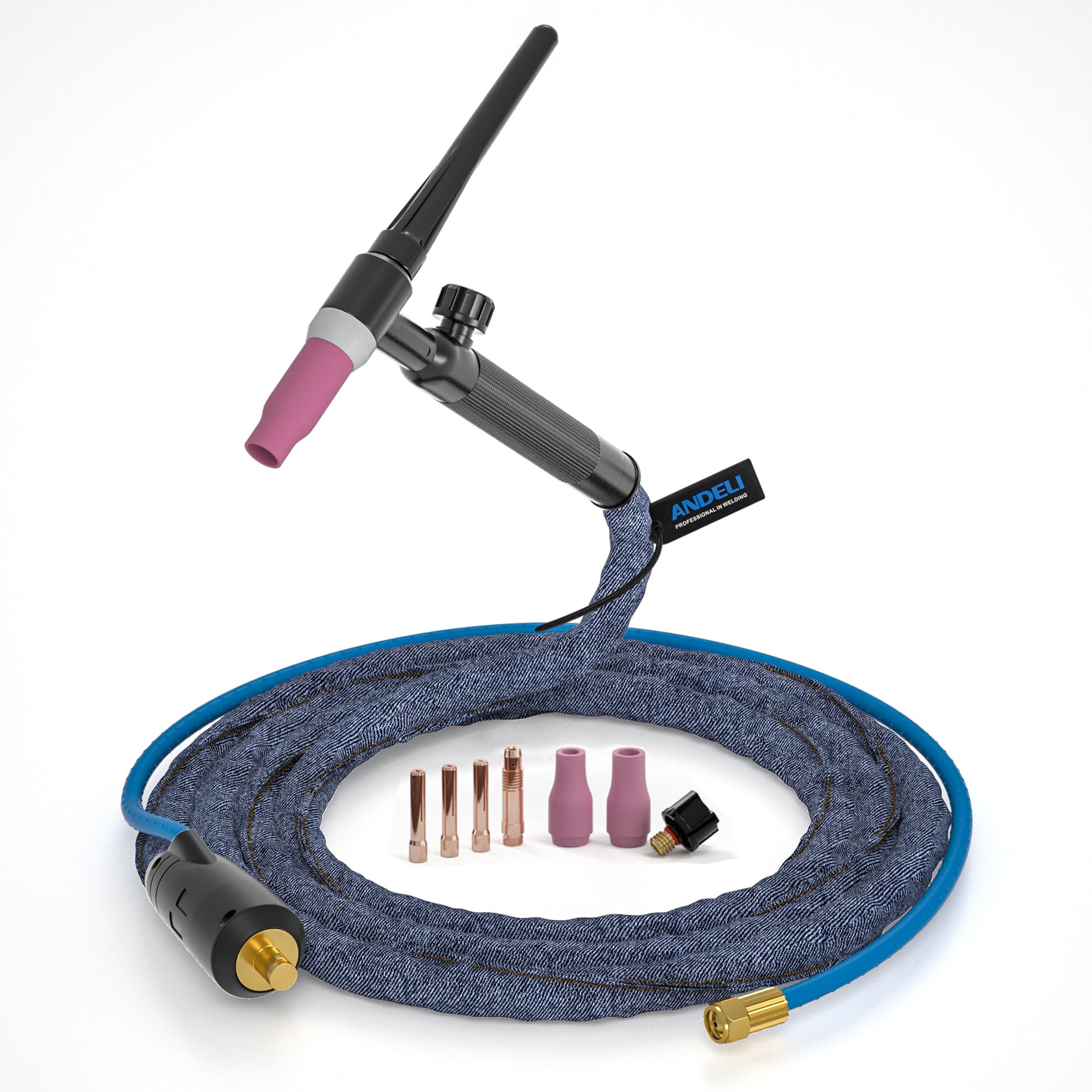 ANDELI LIFT TIG溶接トーチ 140Amp WP-17V溶接機トーチ TIG溶接ガン TIG溶接装置ツール ANDELI MIG-250ME MCT-416用